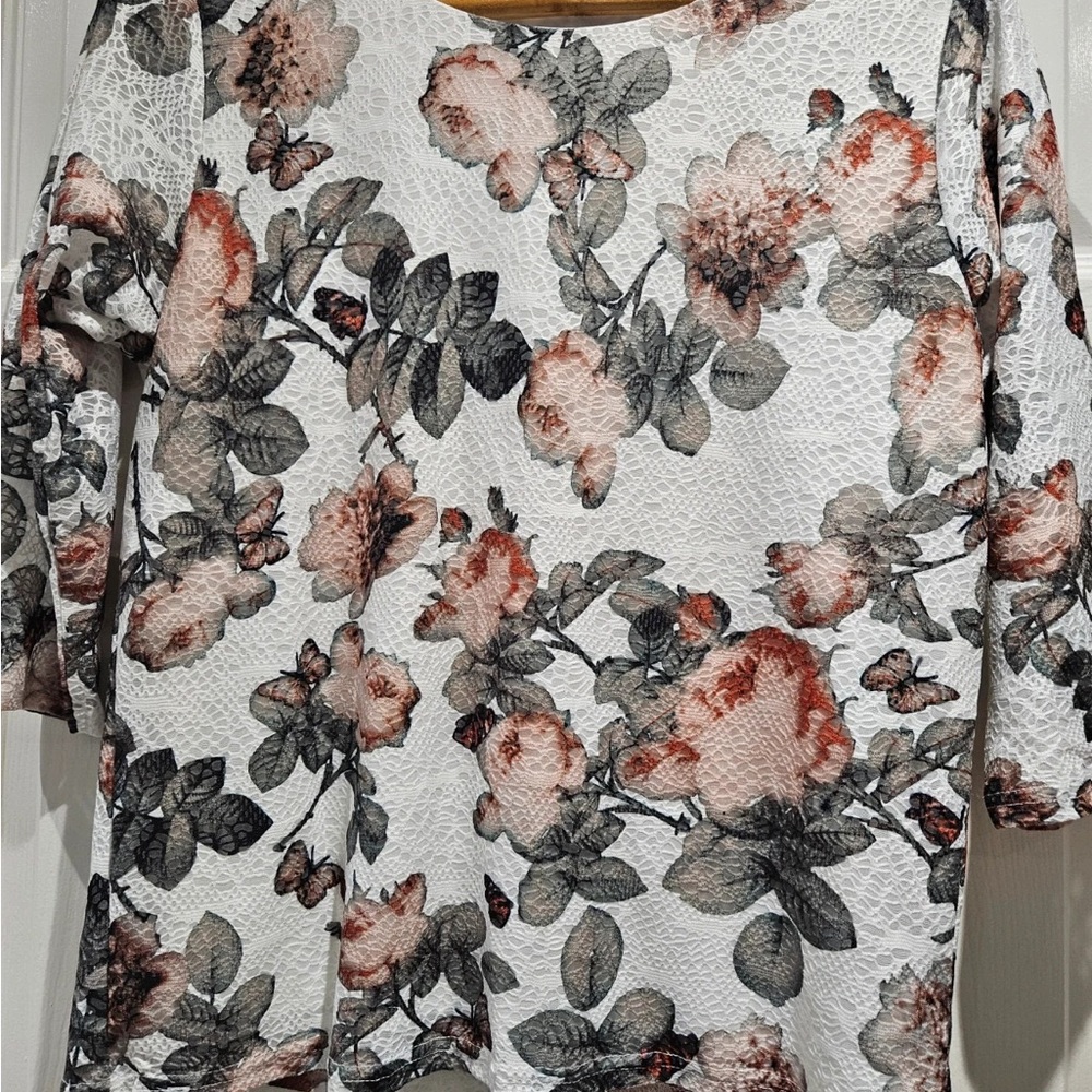 Floral Lace Women Top